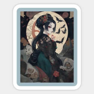 Anime vampire girl Sticker